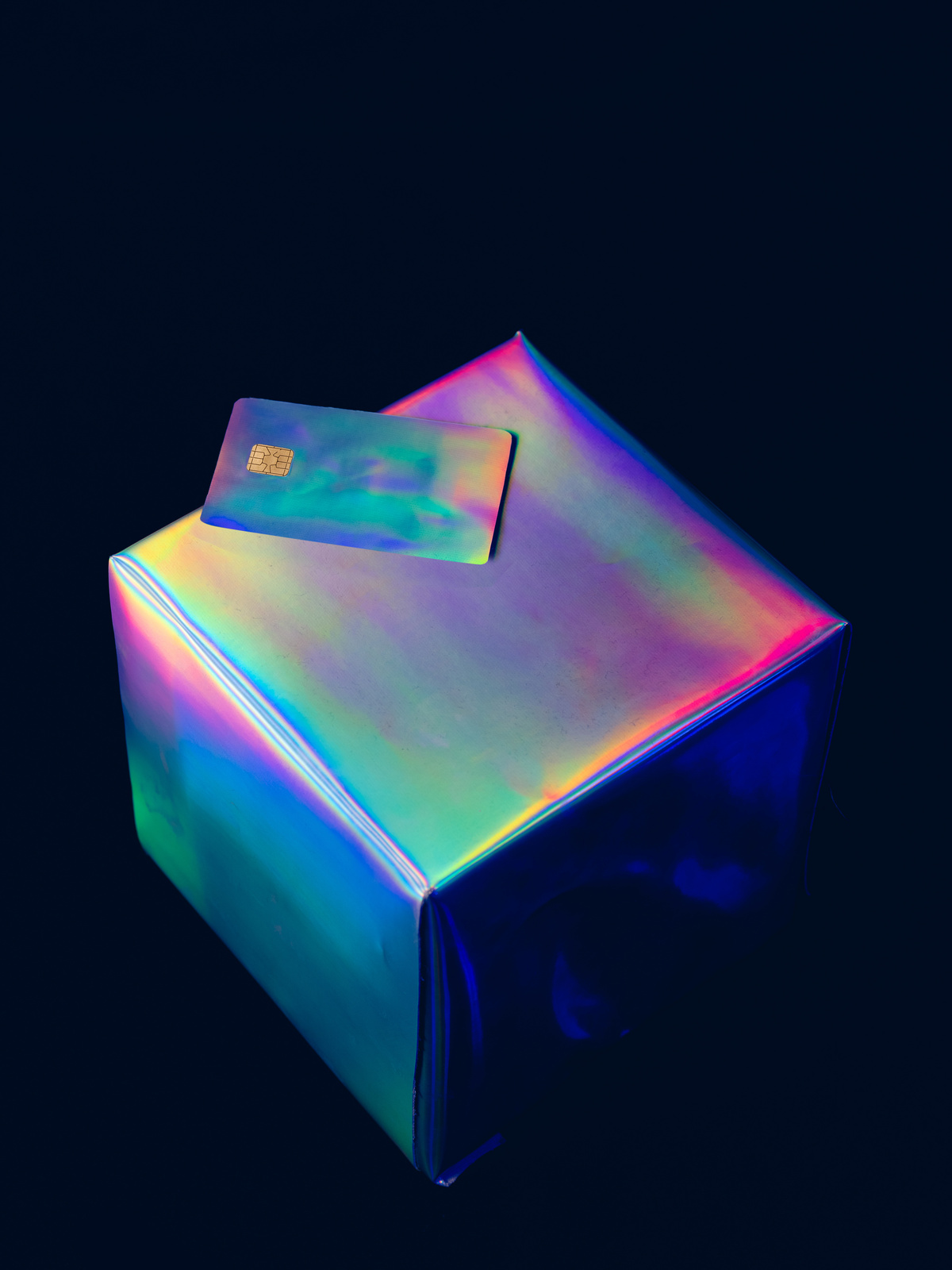 Holo AI Holographic Cube and Card